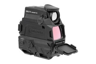 Dual-view thermal optic with red dot sight.